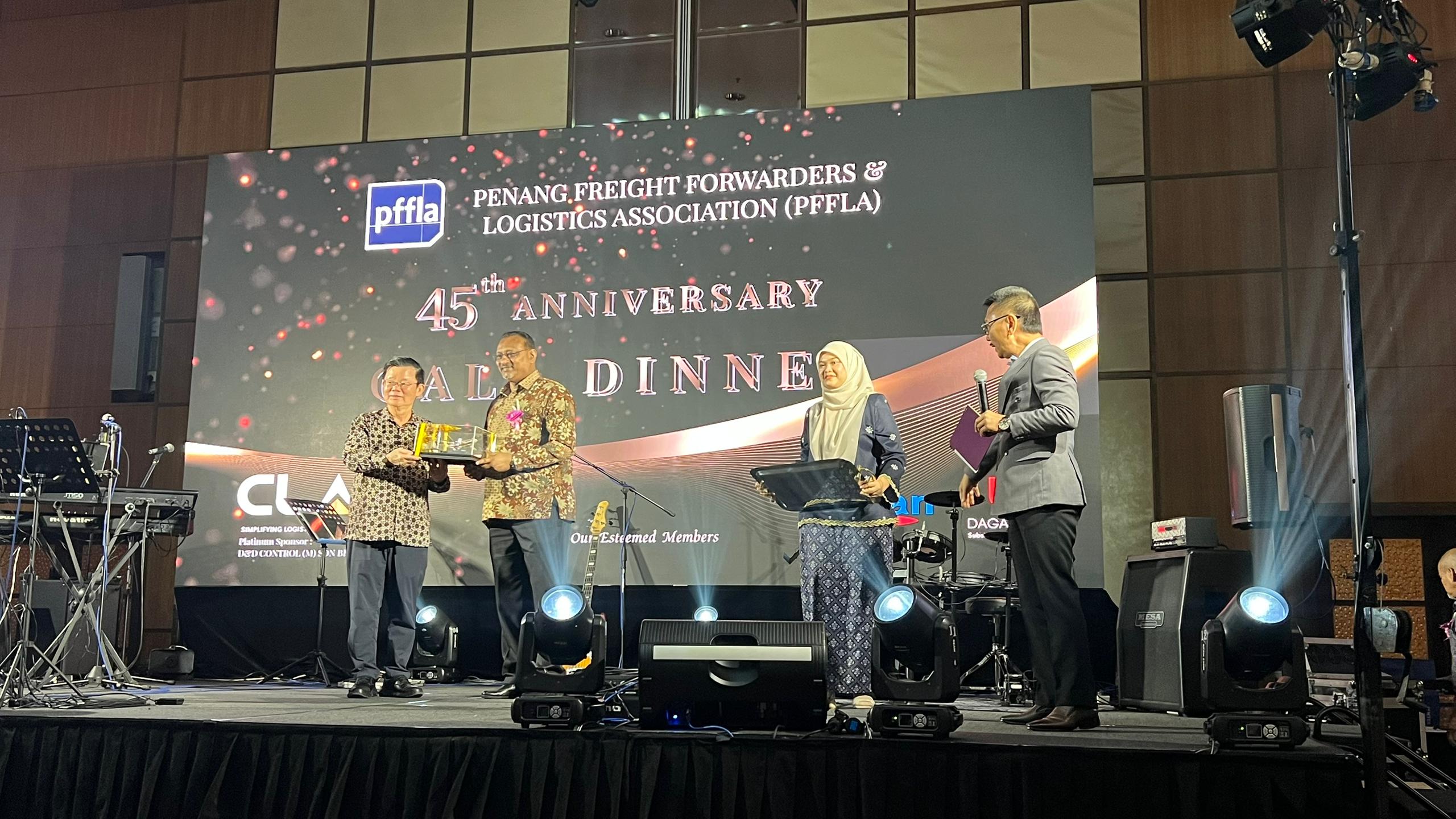 Penang Freight Forwarders & Logistics Association (PFFLA) 45th Anniversary Gala Dinner