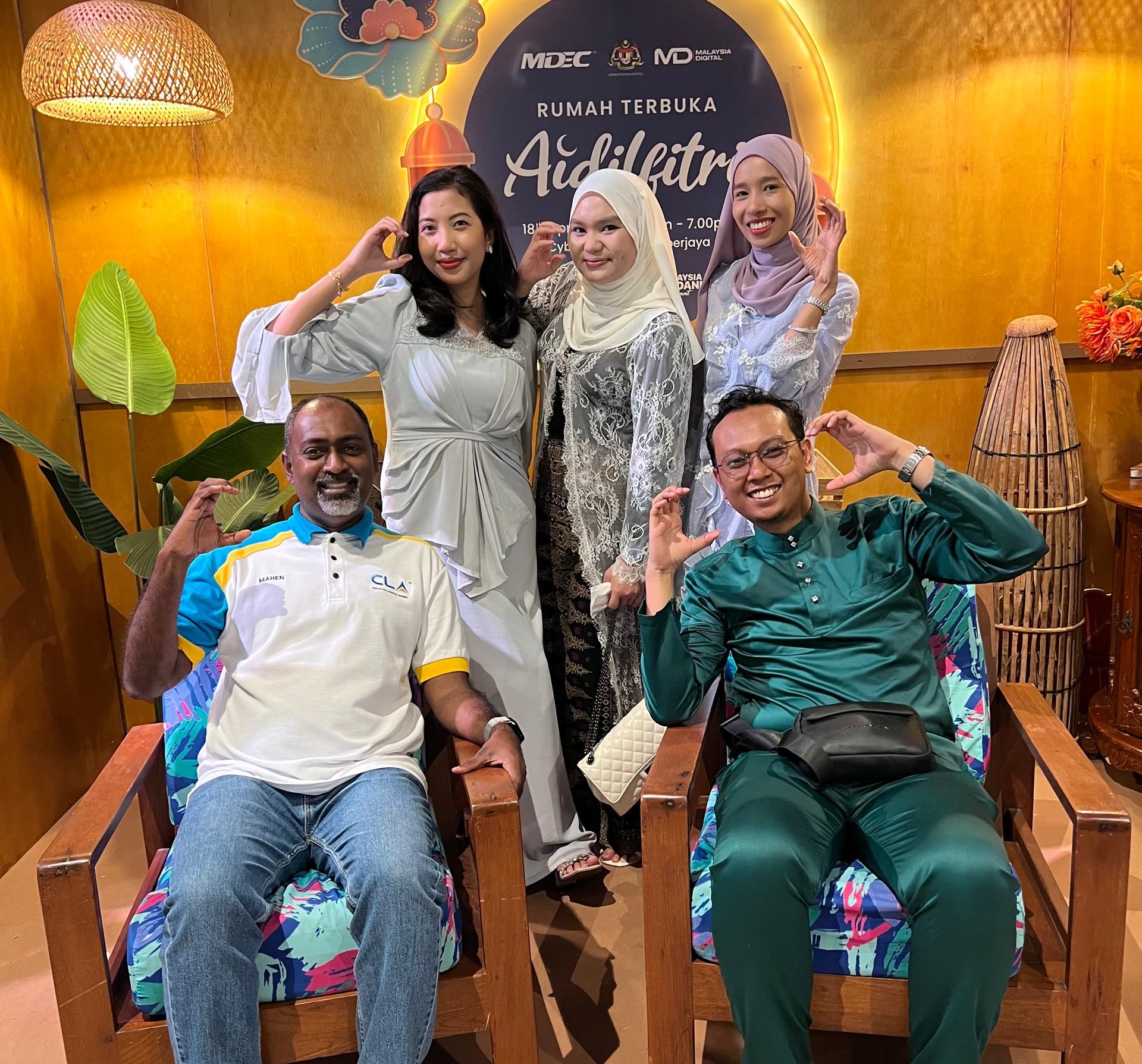 Celebrating a Joyful Raya with MDEC and Friends from the Industry 