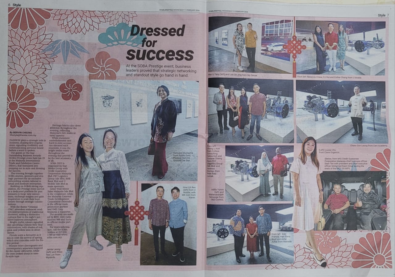 A Proud Moment at SOBA Prestige 2026