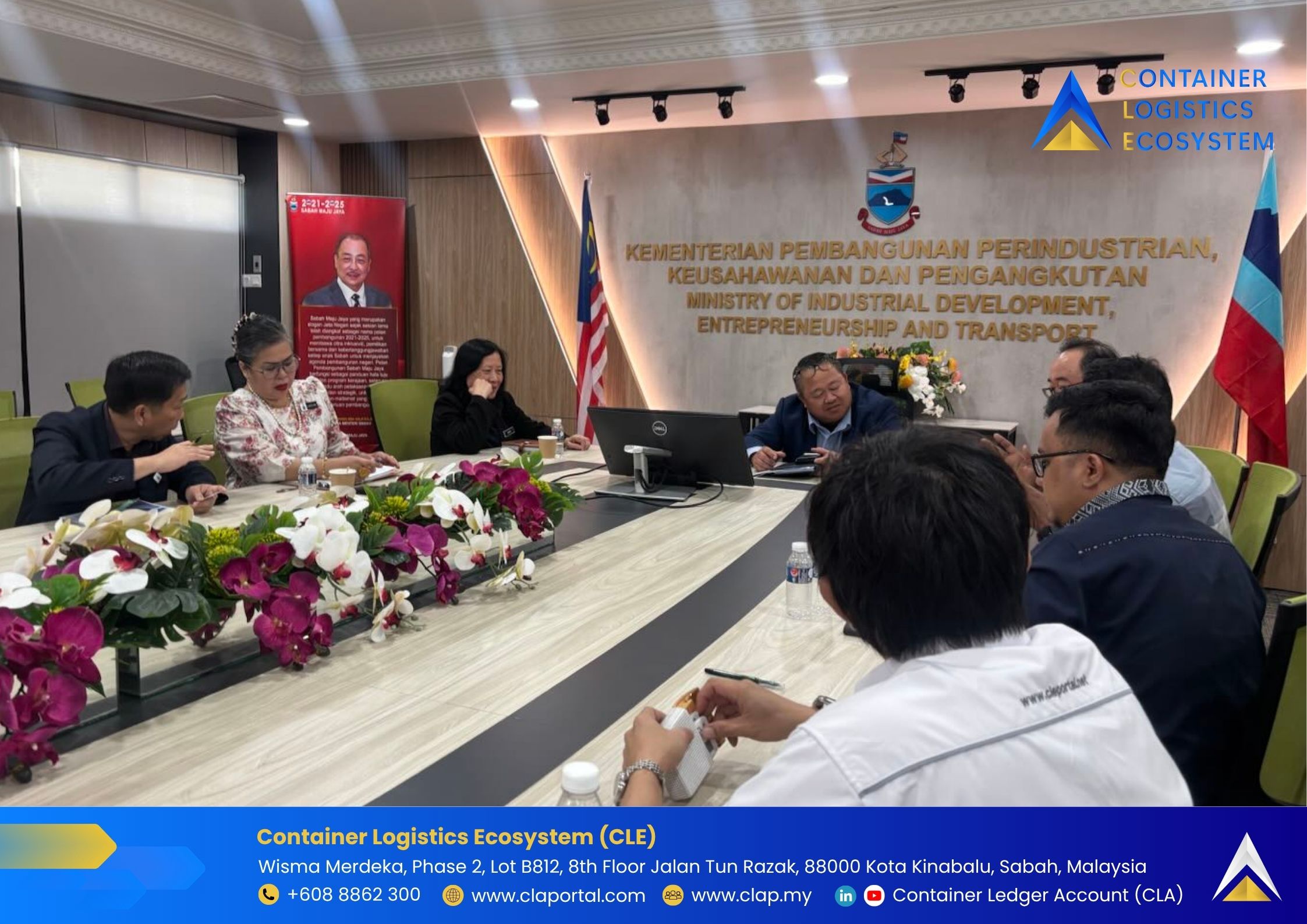 CLE × MINDET: Driving Collaboration for a More Connected Sabah Logistics Ecosystem